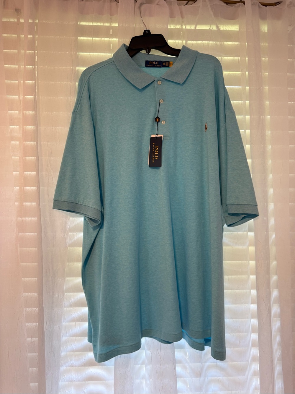 Polo by Ralph Lauren Light Aqua Blue Men's Short-Sleeve Polo